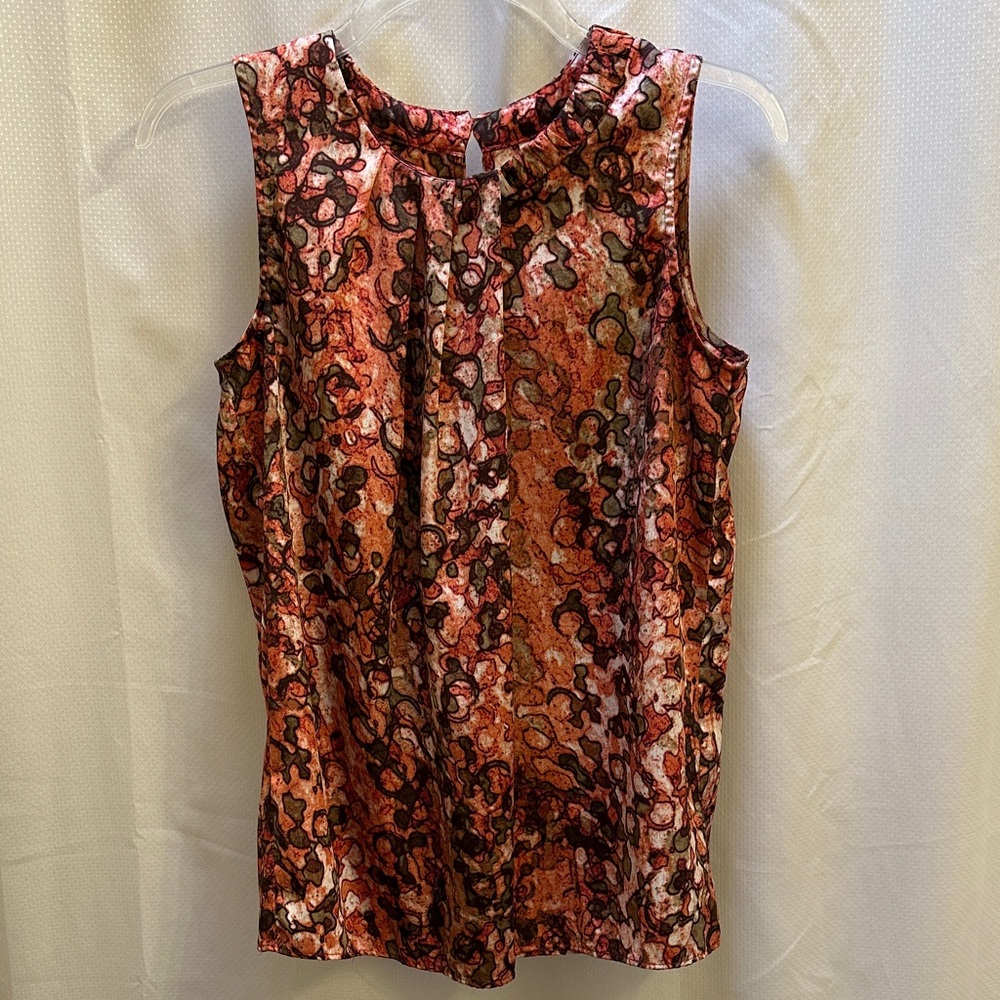 Anne Klein Multicolor Sleeveless Blouse